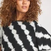 Crinkle Boxy Fluted Sleeve Top