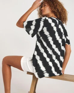 Crinkle Boxy Fluted Sleeve Top