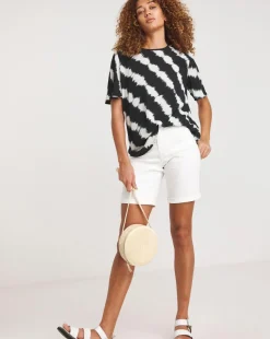 Crinkle Boxy Fluted Sleeve Top