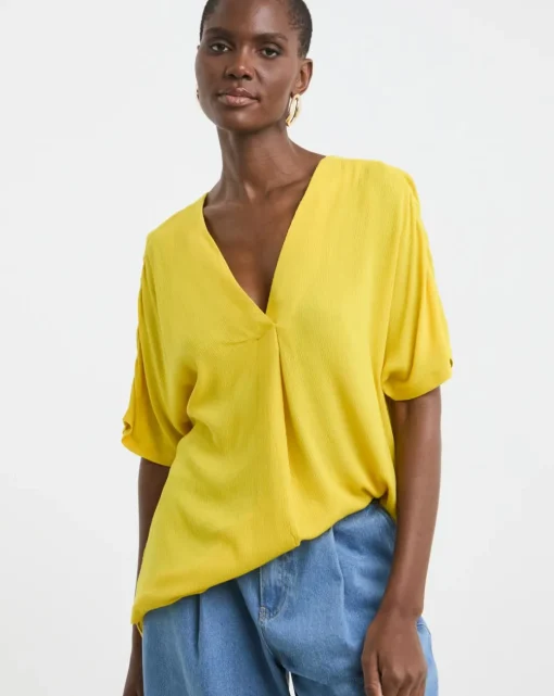 Crinkle Popover Top