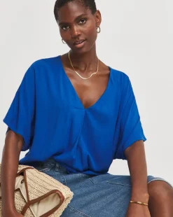 Crinkle Tunic Top