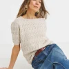 Crochet Short Sleeve Jumper