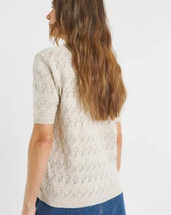 Crochet Short Sleeve Jumper
