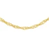 9Ct Gold Twist Curb Chain