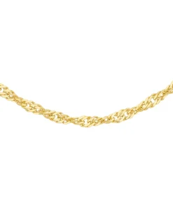 9Ct Gold Twist Curb Chain