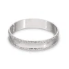 9ct White Gold 4mm Band Ring