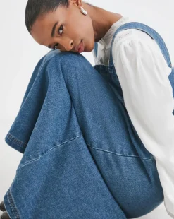 Denim Blue Apron Dress