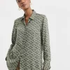 Dipped Back Shirt