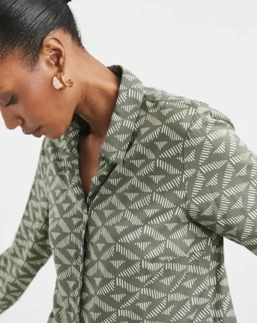 Dipped Back Shirt