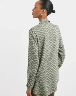 Dipped Back Shirt