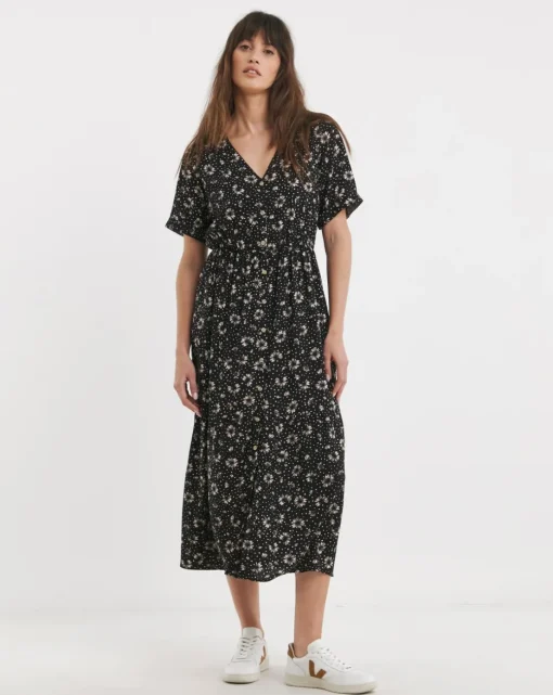 Easy Button Through Dress