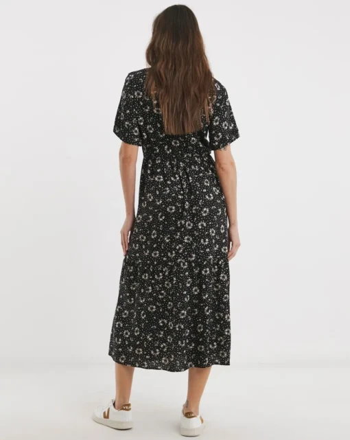 Easy Button Through Dress