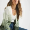 Edge to Edge Ombre Striped Cardigan