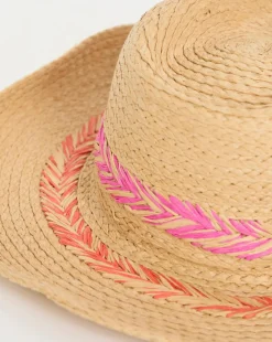 Embroidered Fedora Hat