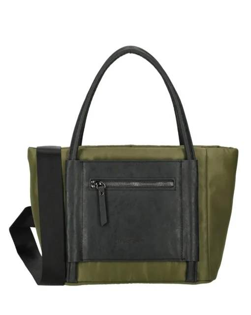 Enrico Benetti Izzy Polyester and Vegan LeatherHandbag