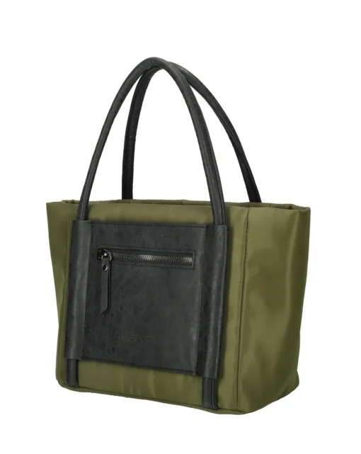 Enrico Benetti Izzy Polyester and Vegan LeatherHandbag