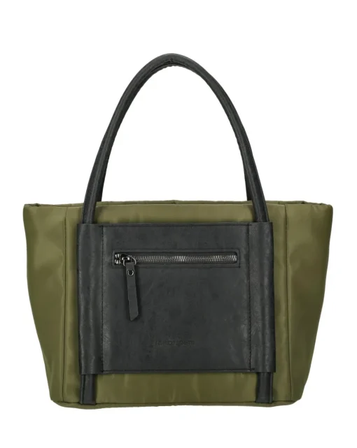 Enrico Benetti Izzy Polyester and Vegan LeatherHandbag