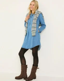 Fatface Aida Denim Tunic