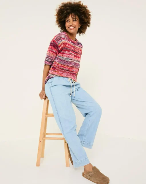 Fatface Ashby Denim Wide Leg