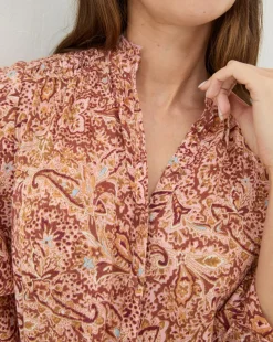FatFace Evelyn Wild Paisley Blouse