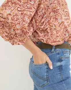 FatFace Evelyn Wild Paisley Blouse