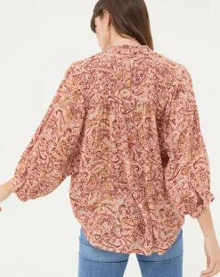 FatFace Evelyn Wild Paisley Blouse