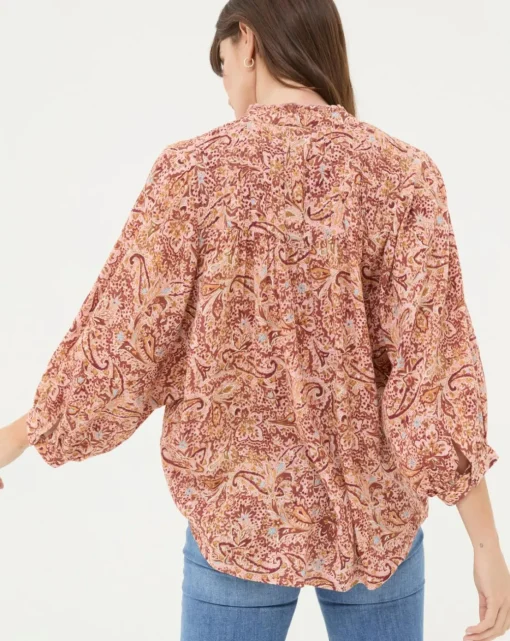 FatFace Evelyn Wild Paisley Blouse