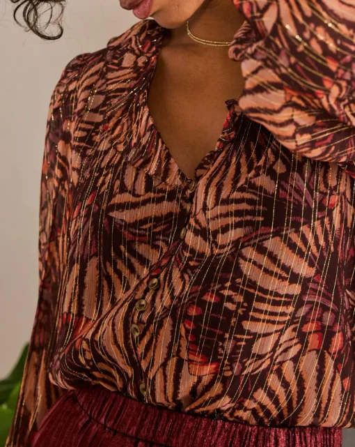Fatface Grace Printed Blouse