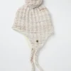 Fatface Textured Trapper Bobble Hat