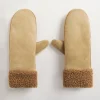 Faux Shearling Mittens
