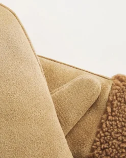Faux Shearling Mittens