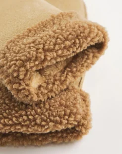 Faux Shearling Mittens