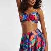 Floral Bikini Swim Skirt