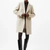 French Connection Adele Felt Coat