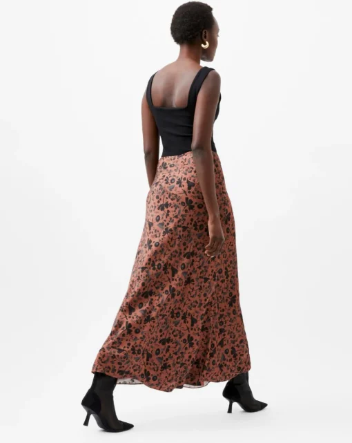 French Connection Jeannie Ennise Satin Skirt