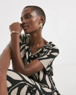 Great Value Soft Touch Midi T-Shirt Dress