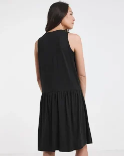 Great Value Soft Touch Sleeveless Smock Dress