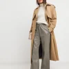 Grey PU Leather Look Drawstring Wide Leg Trouser