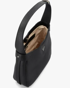Guess Fedora Black Hobo Shoulder Bag