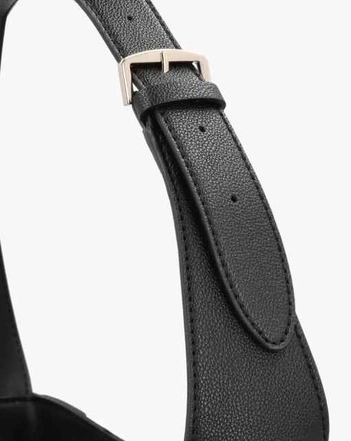 Guess Fedora Black Hobo Shoulder Bag