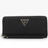 Guess Large Laurel Black Zip Around Wallet
