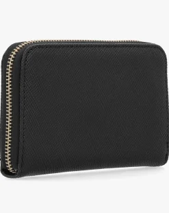 Guess Medium Laural Black Zip Around Wallet