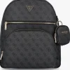 Guess Power Play Tech Coal Logo Backpack