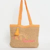 Hello Sunshine Slogan Beach Bag