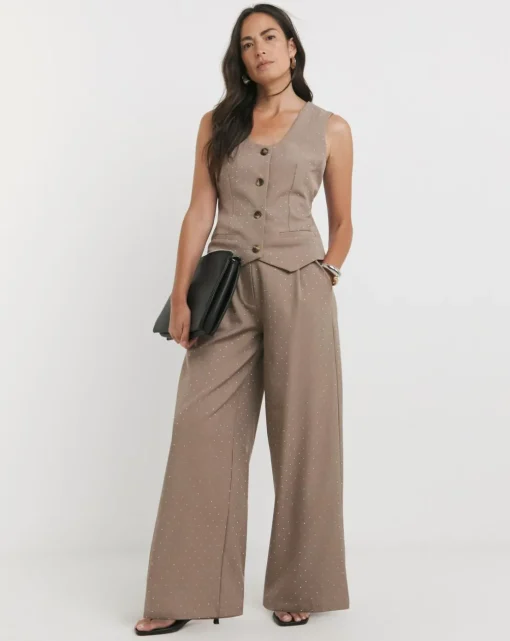 Hotfix Wide Leg Trouser