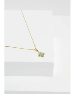 Inicio Aqua Clover Pendant - Gift Pouch
