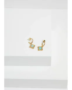 Inicio Aquamarine Earrings - Gift Pouch
