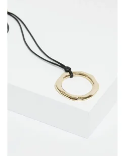 Inicio Gold Plated Semi Precious Pearl And Chain Layered Necklace - Gift Pouch