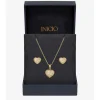 Inicio Pave Heart Set - Gift Boxed