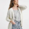 Ivory Crochet Edge To Edge Cardigan